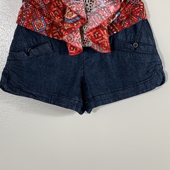 Rewind Denim Romper size XS strapless - Picture 4 of 8